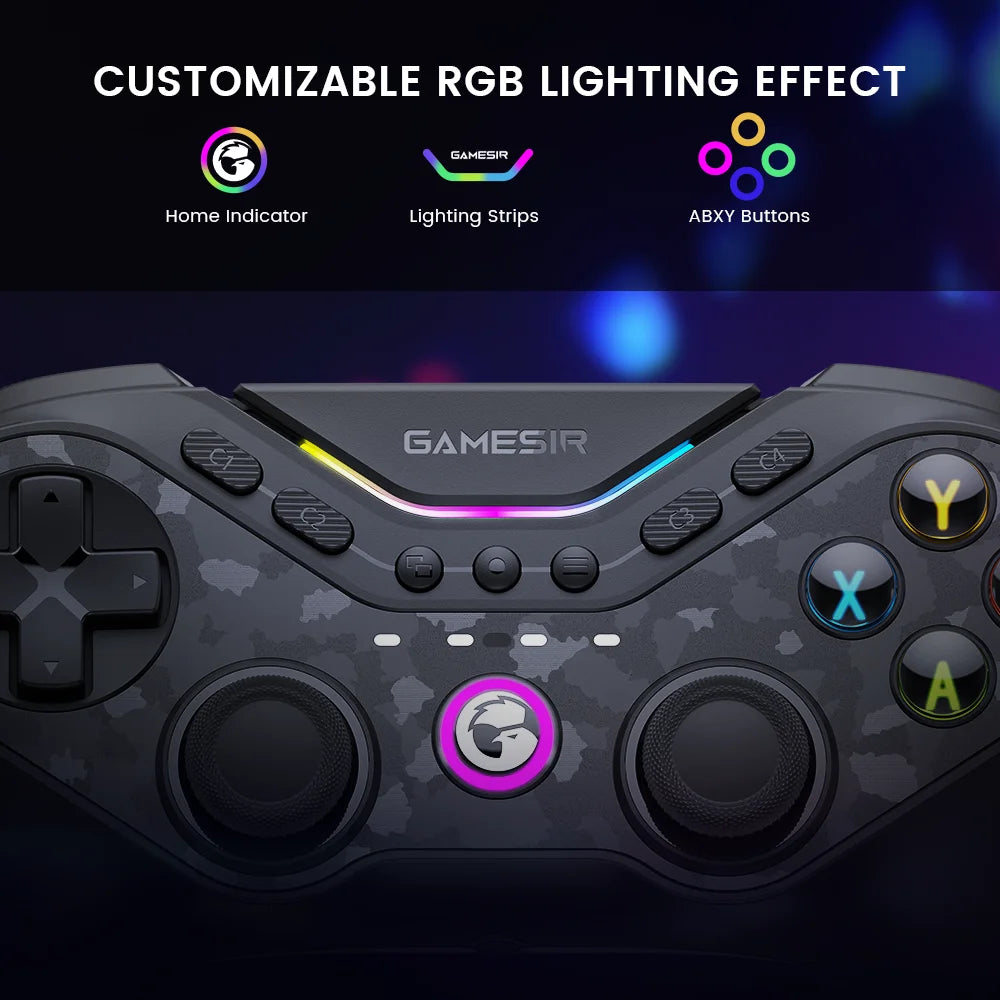 GameSir Tarantula Pro Switch 2 – Vezeték nélküli gamepad 9 programozható gombbal, 6 tengelyes giroszkóppal és NFC-vel